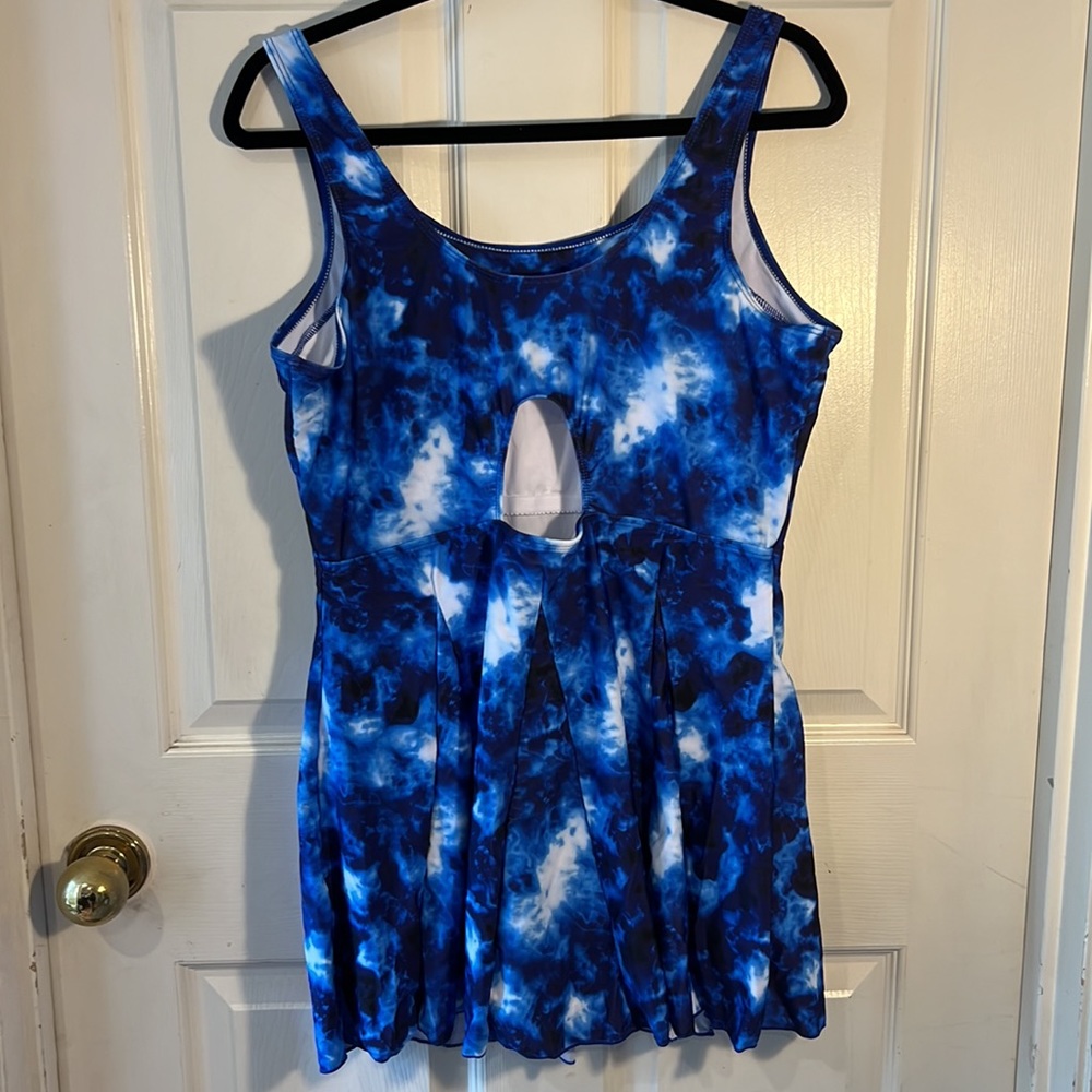 NWOT Womens one piece Bathing suit Size 3X - Picture 3 of 5